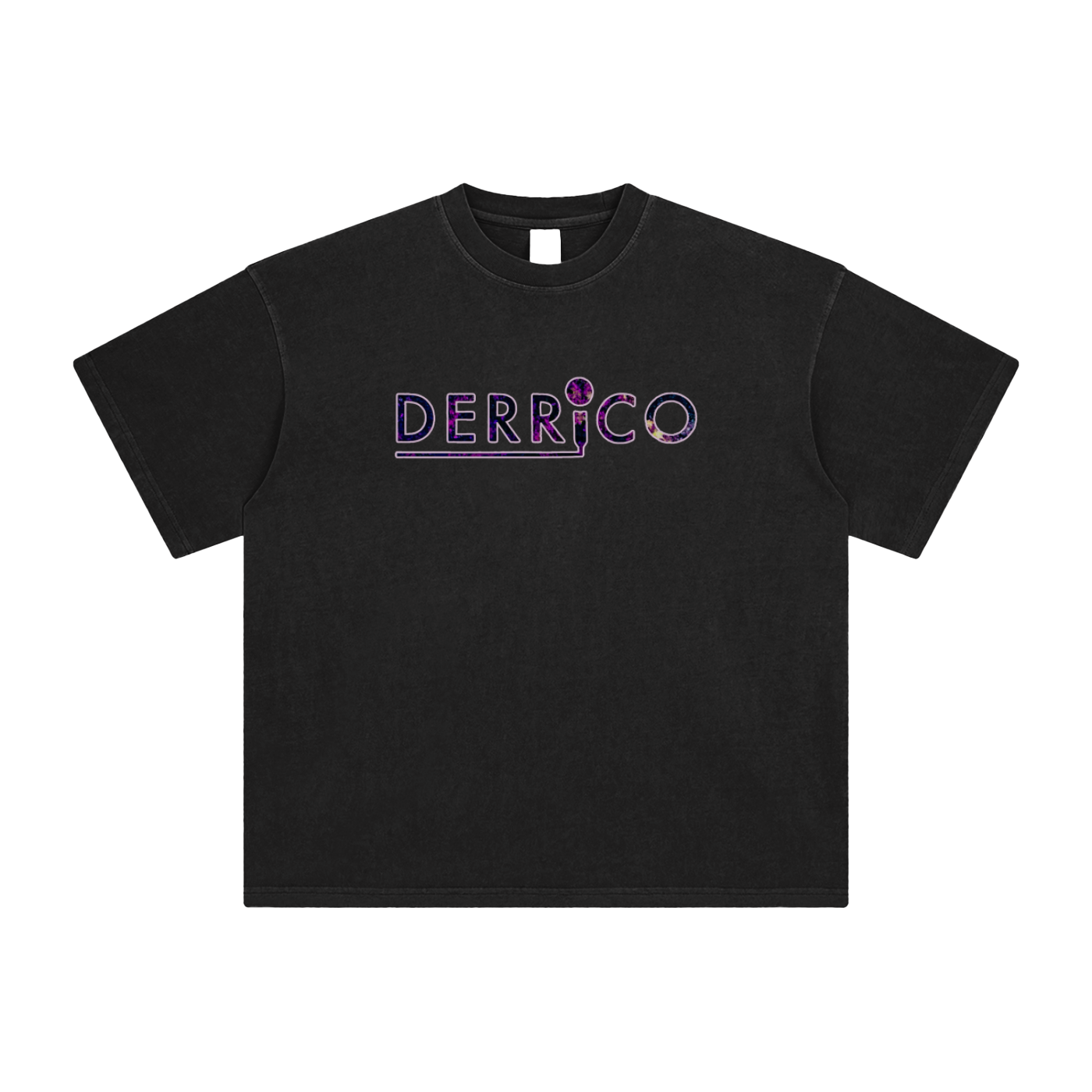 OG DERRiCO Logo Denim Wash Unisex Tee